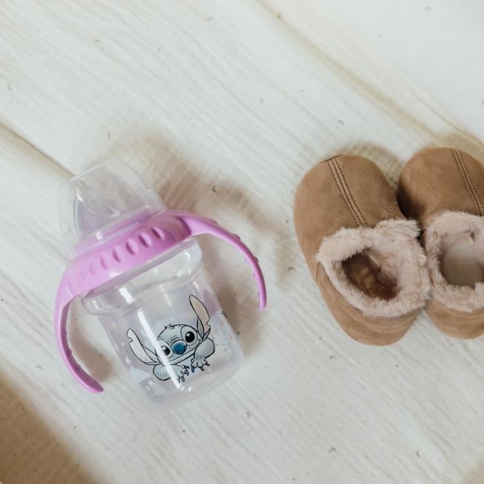 Cup with handles - THERMOBABY - 250 ml - Silicone spout - Lilo & Stitch