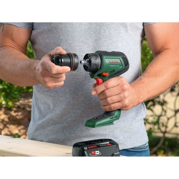 Drill-driver - AdvancedDrill - 18V-80 - 2 x 2.5 Ah batteries - Removable metal chuck - Cordless