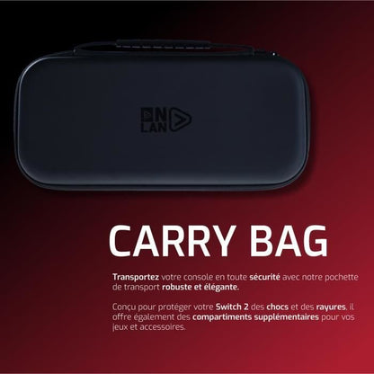 Protective and carrying case - ONLAN - Nintendo Switch 2 - Black