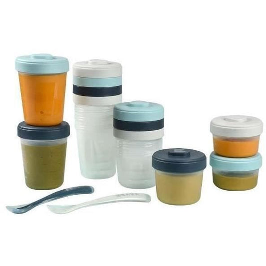BEABA Pack 1st Storm meal (2x90ml + 4x150ml + 6x250ml + 2 scoops 1st age)