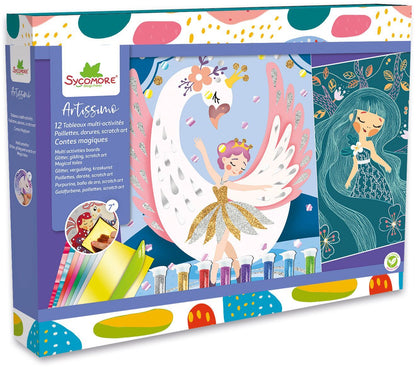 SYCOMORE - 12 Multi Activities - Magic Tales - Multicolores