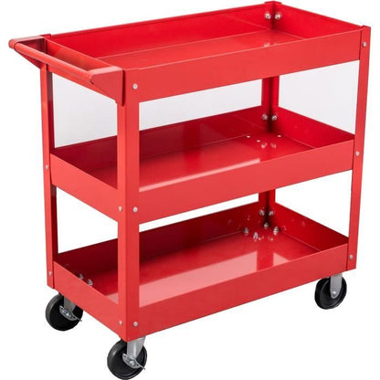 3-tray workshop trolley - DOMAC - Store your tools easily, and above all, find them easily! Ideal for individuals