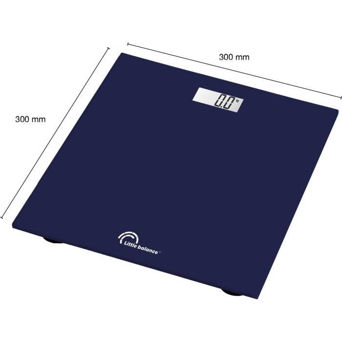 Bathroom scale - LITTLE BALANCE - SB3 - USB-C - Midnight blue