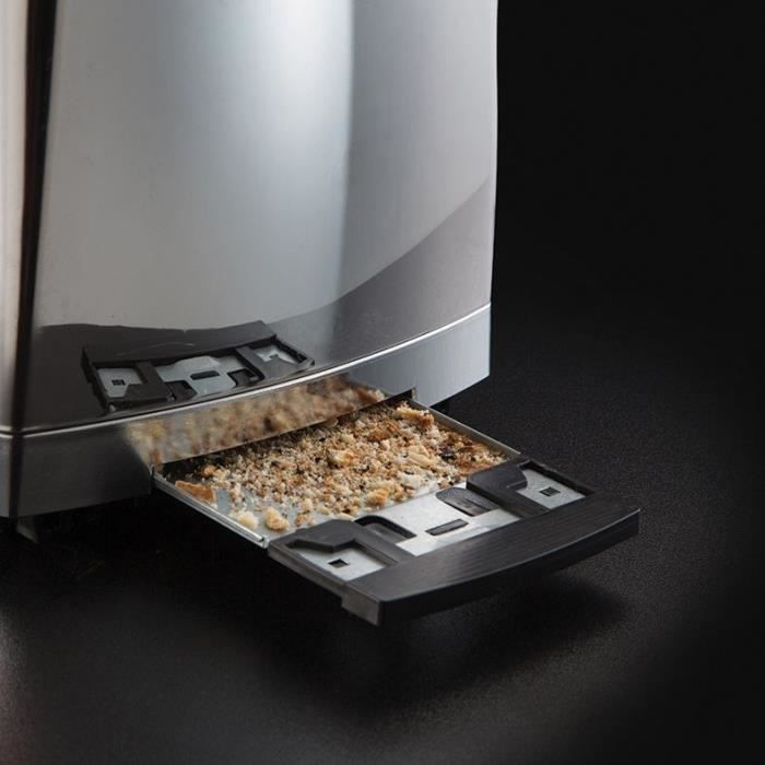 RUSSELL HOBBS 23250-56 - Luna Toaster - Fast Toast Technology - Solar Red