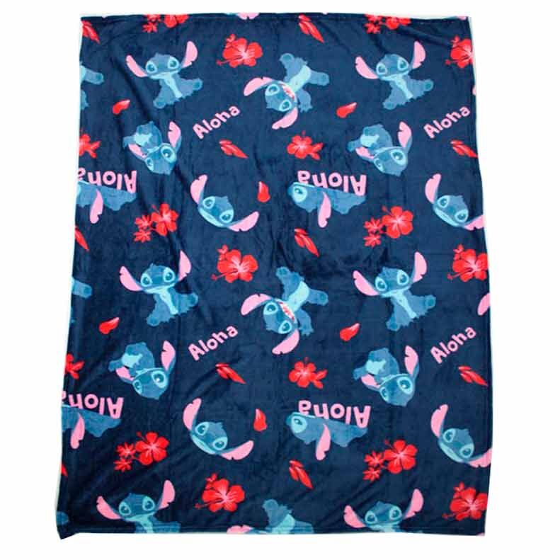 Disney Stitch Coral blanket 110x140cm