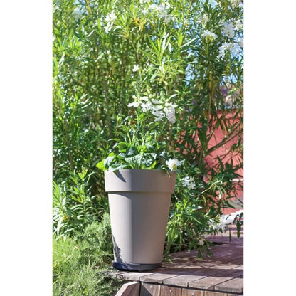 EDA Tuscan Vase halfway - Ø 44 x 53 cm - 50 L - Taupe