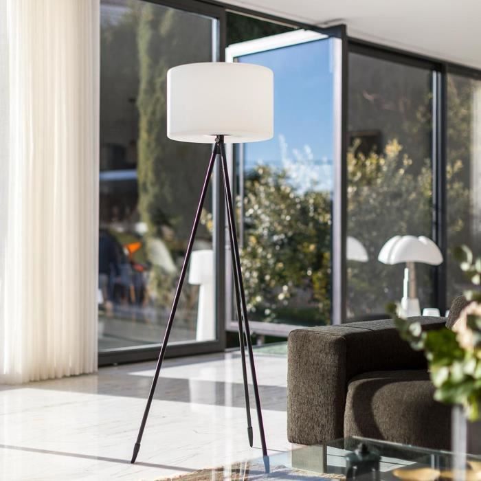 Wireless floor lamp - LUMISKY - TAMBOURY - H150 cm - Dimmable multicolor LED