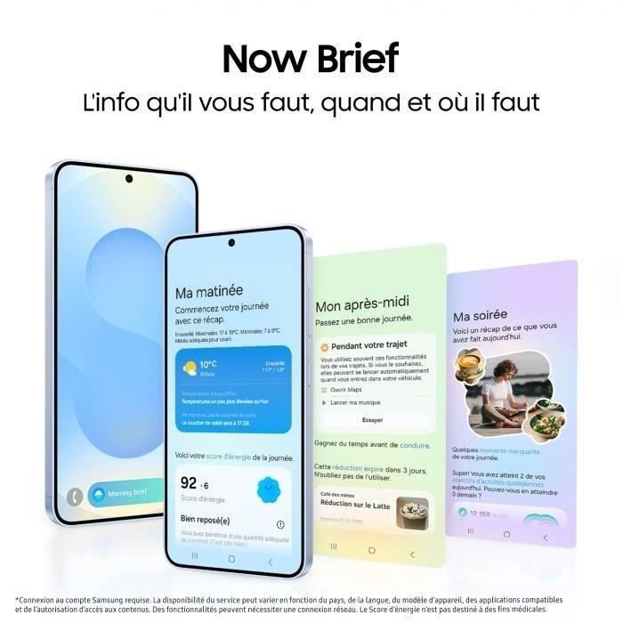 SAMSUNG Galaxy S25 AI Smartphone 256 GB Light Blue