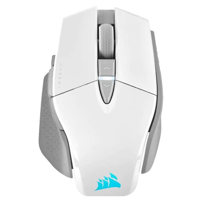 Gaming mouse - wireless - Corsair - M65 RGB Ultra Wireless - White - (CH -9319511 -EU2)