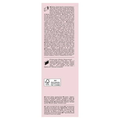 Electric epilator - BRAUN - SILK EPIL 7 SE 7-000 - 2 speeds - Cordless - 40 min - White / Pink