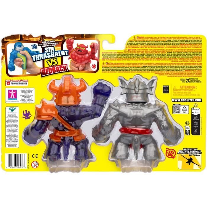Strikers Blaz vs Corr 11cm Figurine Duo - HERoeS OF GOO JIT ZU - Epic battle with warrior armor
