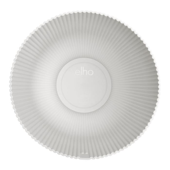 Flower pot - Elho - Vibes Fold Coupe - White - L 30 x W 29.5 x H 45 cm - Indoor - 100% recycled