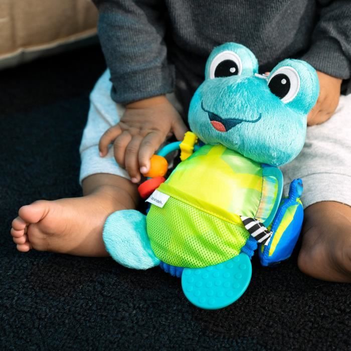 BABY EINSTEIN Ocean Explorers Neptune's Sensory Sidekick plush toy, from birth
