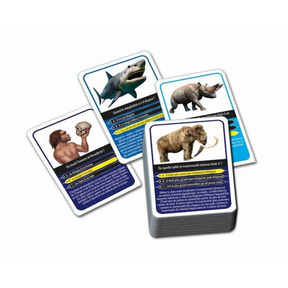 Clementoni - Dinosaurs and prehistory quiz - 3 different game modes - Ages 6 and up