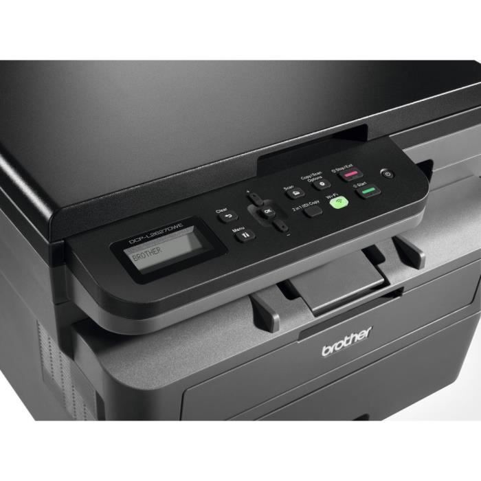 3-in-1 monochrome laser multifunction printer - BROTHER - DCP-L2627DWE - Wifi