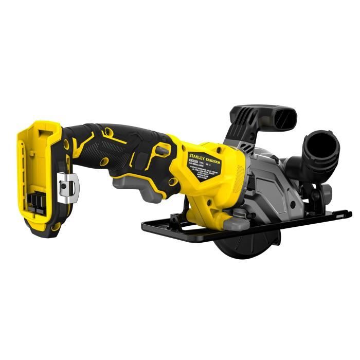115 mm Brushless Circular Saw - 18V - 4,500 rpm, 2 cutting directions, LED - V20 Range - STANLEY FATMAX, SFMCS515B-XJ