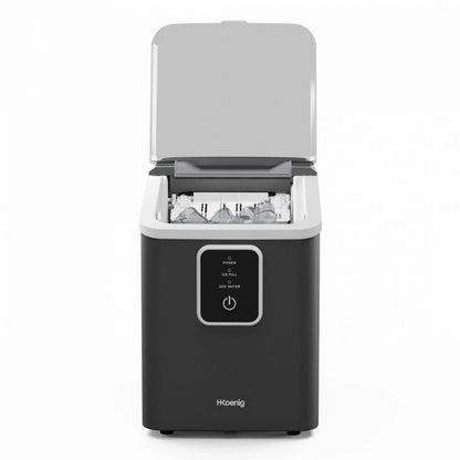 Ice maker - HKoeNIG - KUB14 - 12 kg - 1L - 120 W - Black