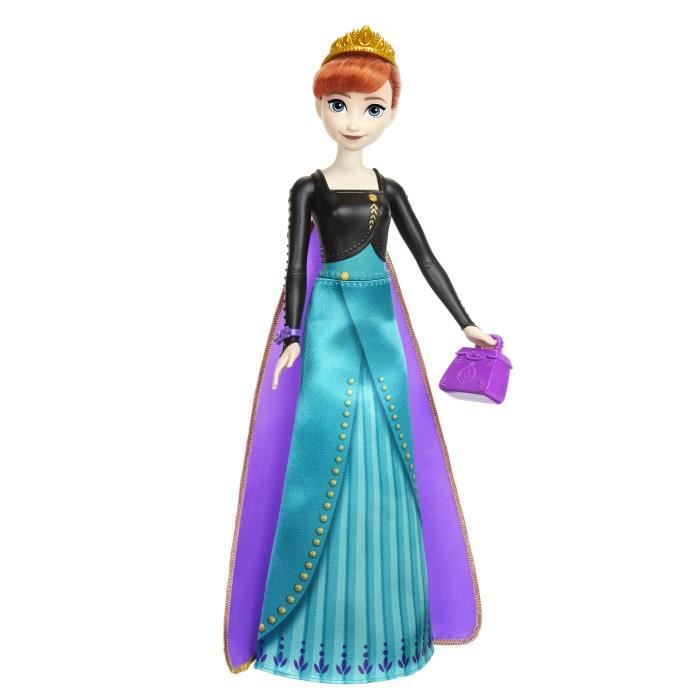 Spin & Reveal Frozen-Anna- Mattel Disney Surprise Doll HXD27