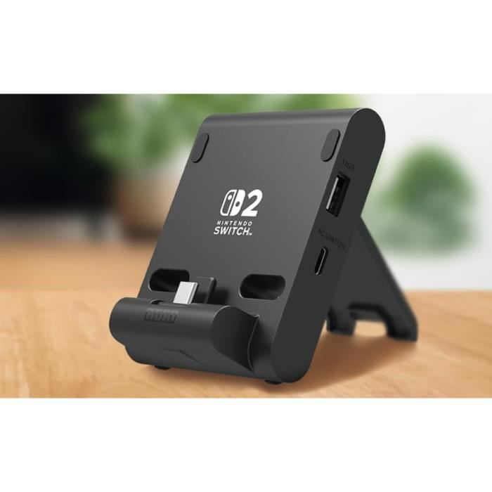 PlayStand Foldable Stand - HORI - Nintendo Switch 2 - USB Devices - Black