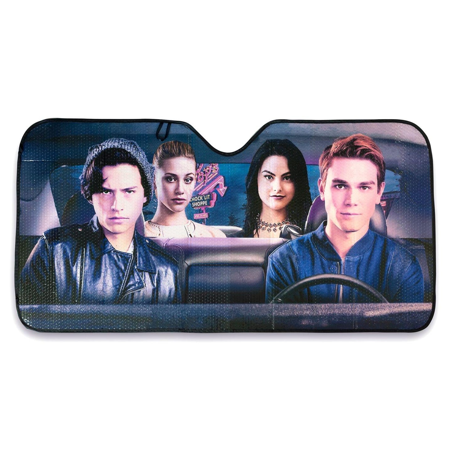 Riverdale Accordion Style Universal Auto Sunshade