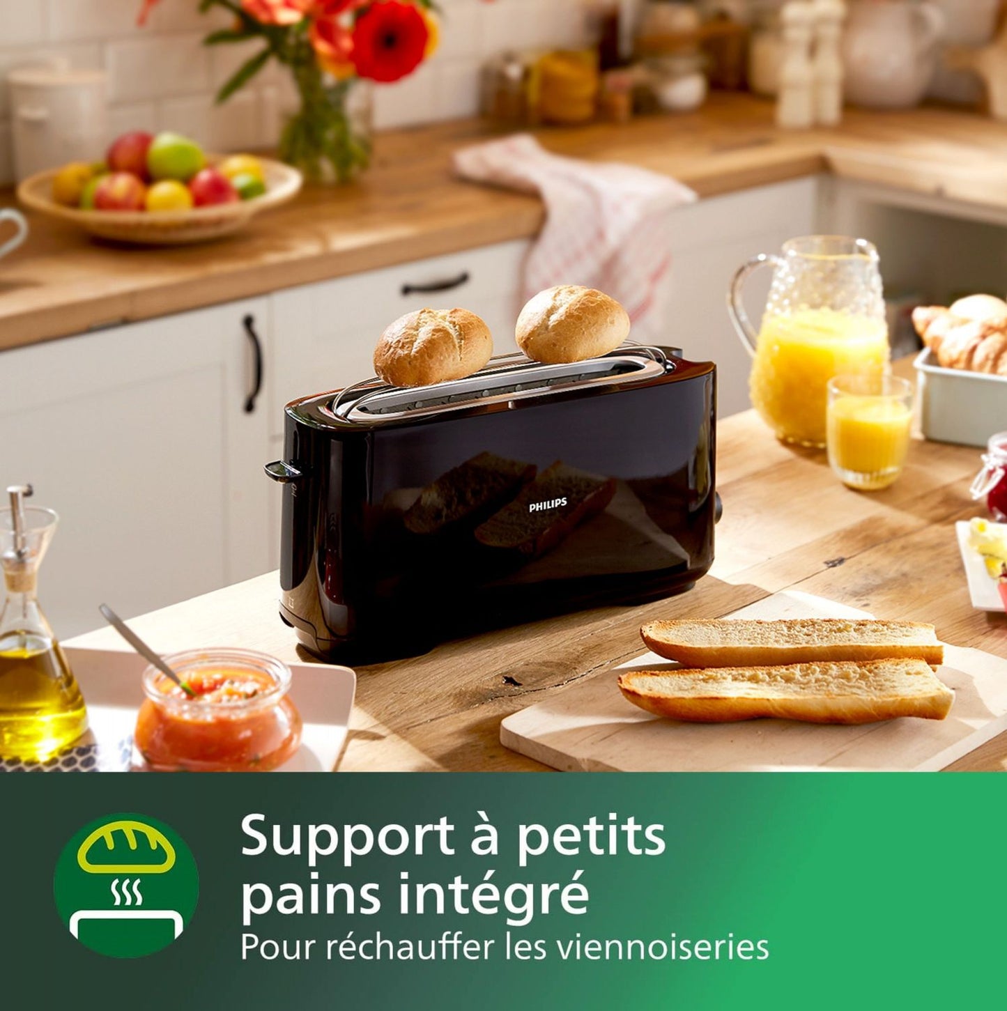 PHILIPS HD2590 / 90 Toaster - Black