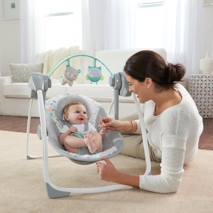 INGENUITY Comfort 2 Go  Compact Swing - Fanciful Forest