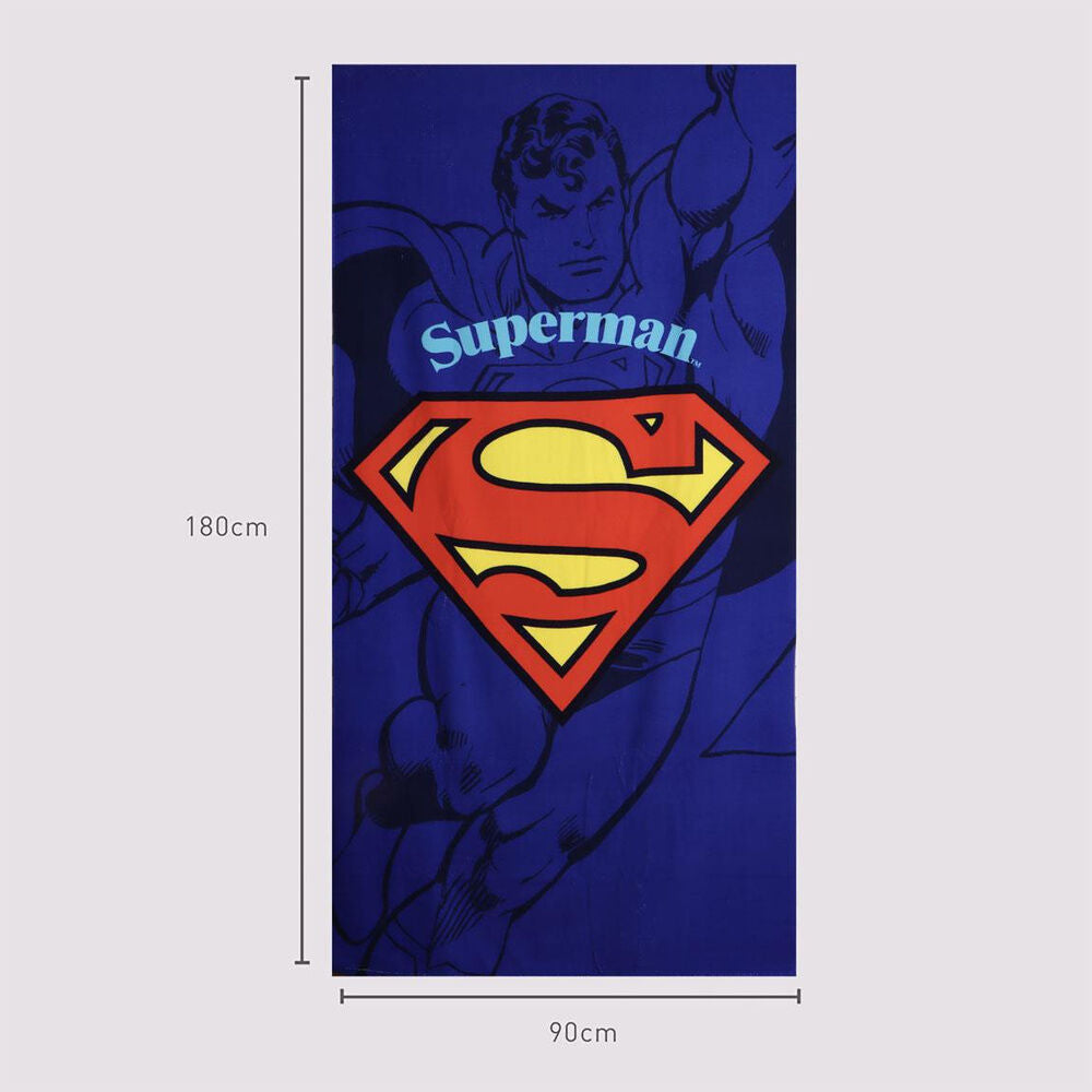 DC Comics Superman microfibre beach towel