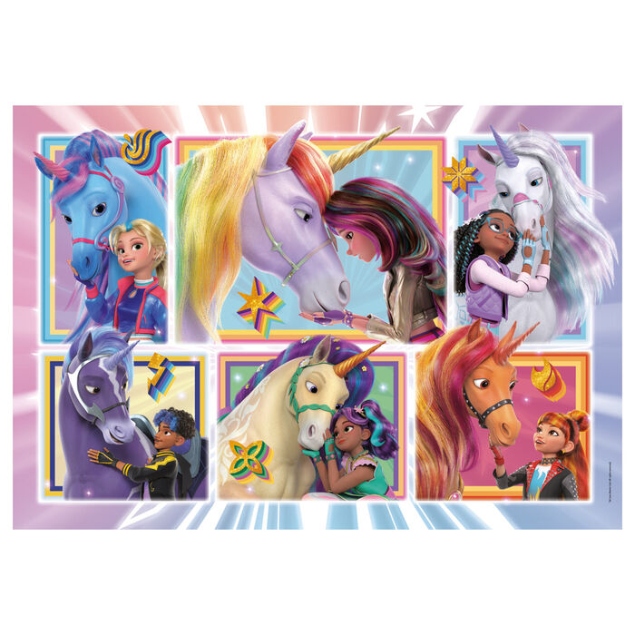 Unicorn Academy puzzle 104pcs