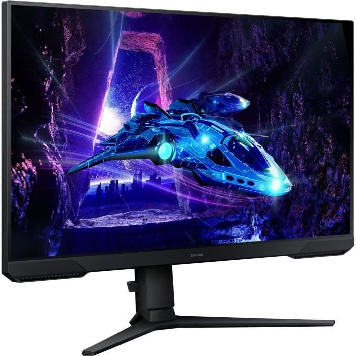 PC screen - SAMSUNG - ODYSSEY G3 G30D - 27 FHD - VA panel - 180Hz - 1ms - Pivot/Orientable - 1 DP - Black