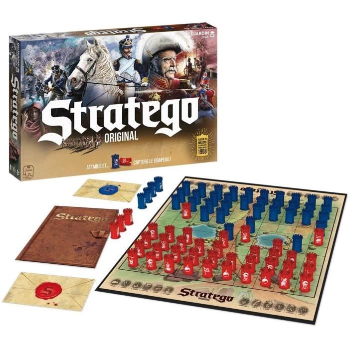 Stratego Original 3.0 Jumbo - Board game - Dujardin - From 8 years old