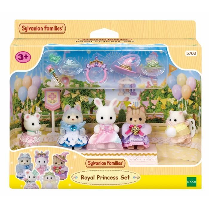 Baby parade in princess costumes - Sylvanian Families