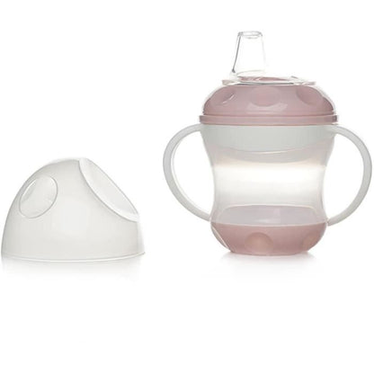 THERMOBABY Leak-proof cup + lid - Powder pink