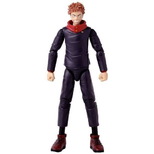 Anime Heroes 17 cm articulated figurine - Itadori Yuji Black Flash - BANDAI - Anime Heroes - Jujutsu Kaisen