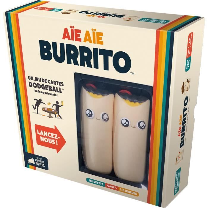 ASMODEE - AIE AIE BURRITO - Age: 7+ - Number of players: 2-6