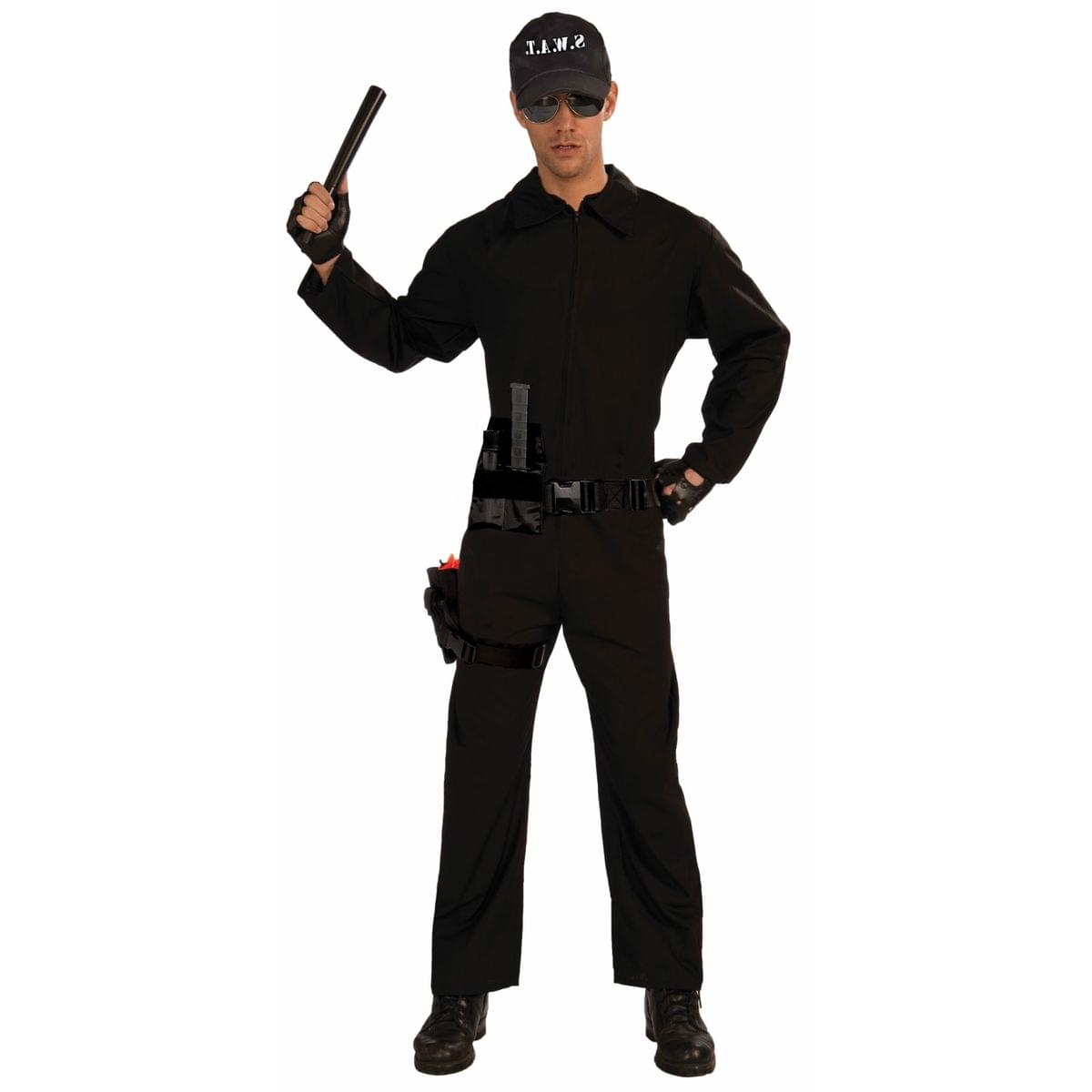 S.W.A.T. Jumpsuit Adult Costume One Size