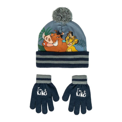 Disney The Lion King hat and gloves set