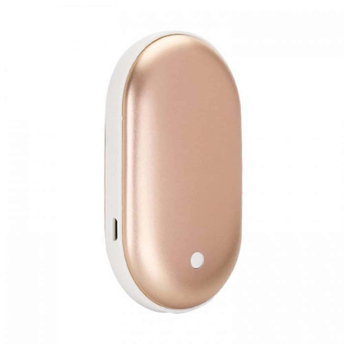 Color: 2 PACK / GOLD - Warm And Cozy Portable Hand Warmer And Power Bank