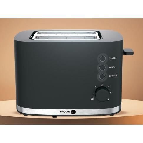 Toaster - FAGOR - FG250 - 4 functions: Bagel, Reheat, Cancel, Defrost