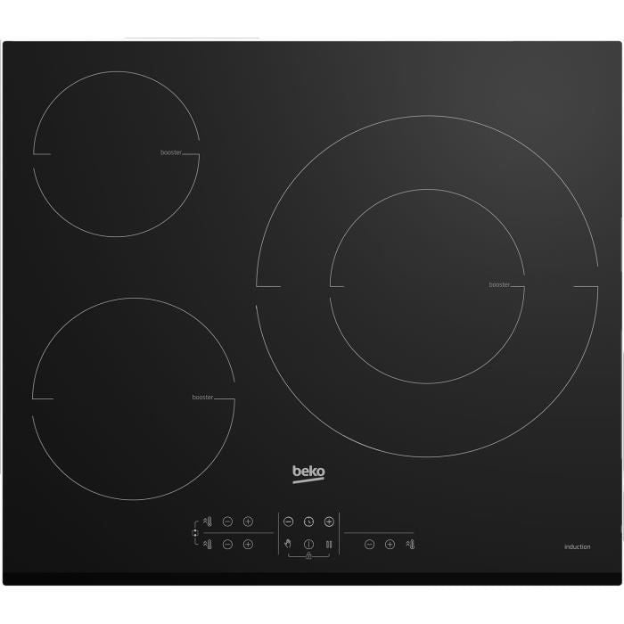 Induction hob - BEKO - 3 burners - 60 cm - HII63M