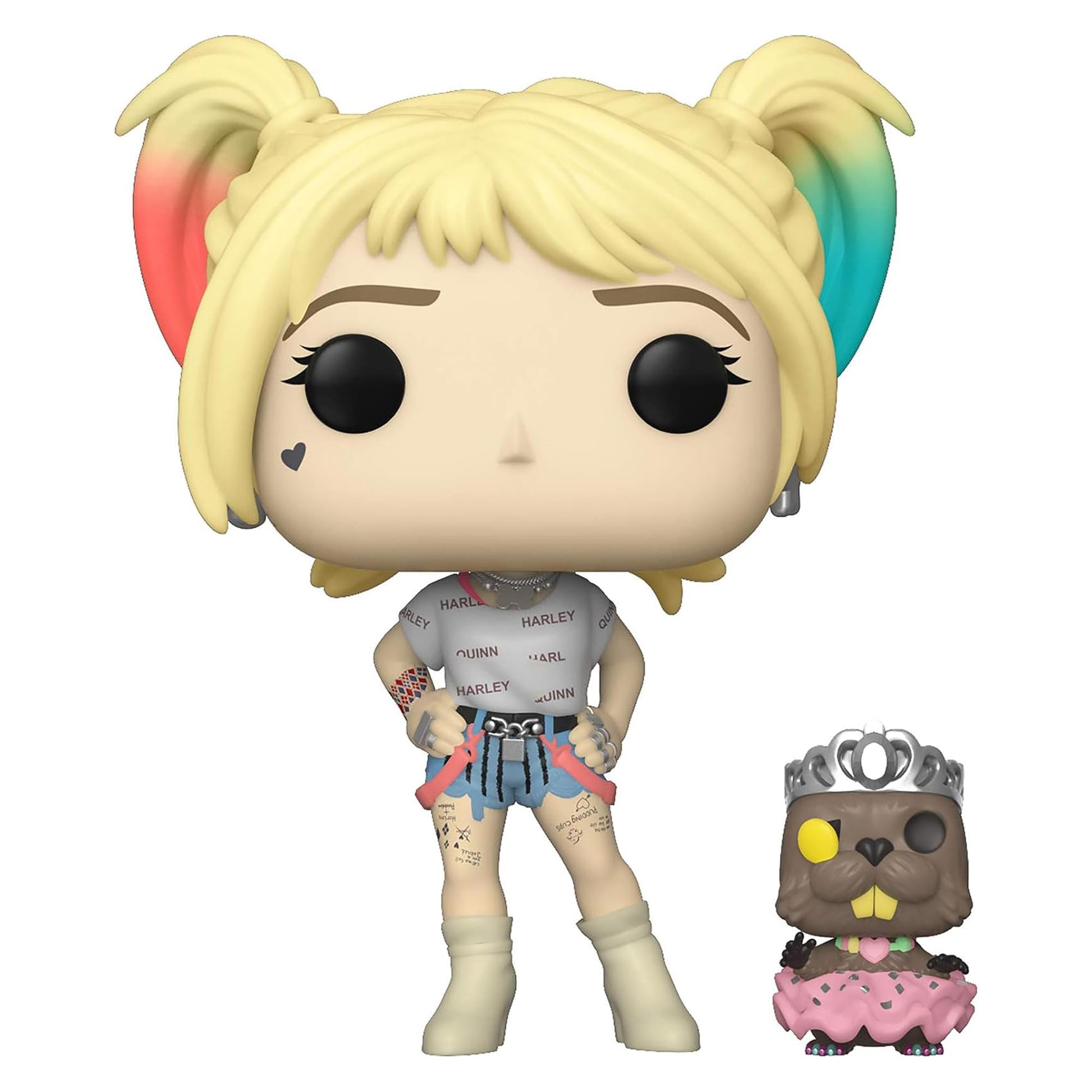 DC Comics Birds of Prey Funko POP | Harley Quinn w/ Beaver