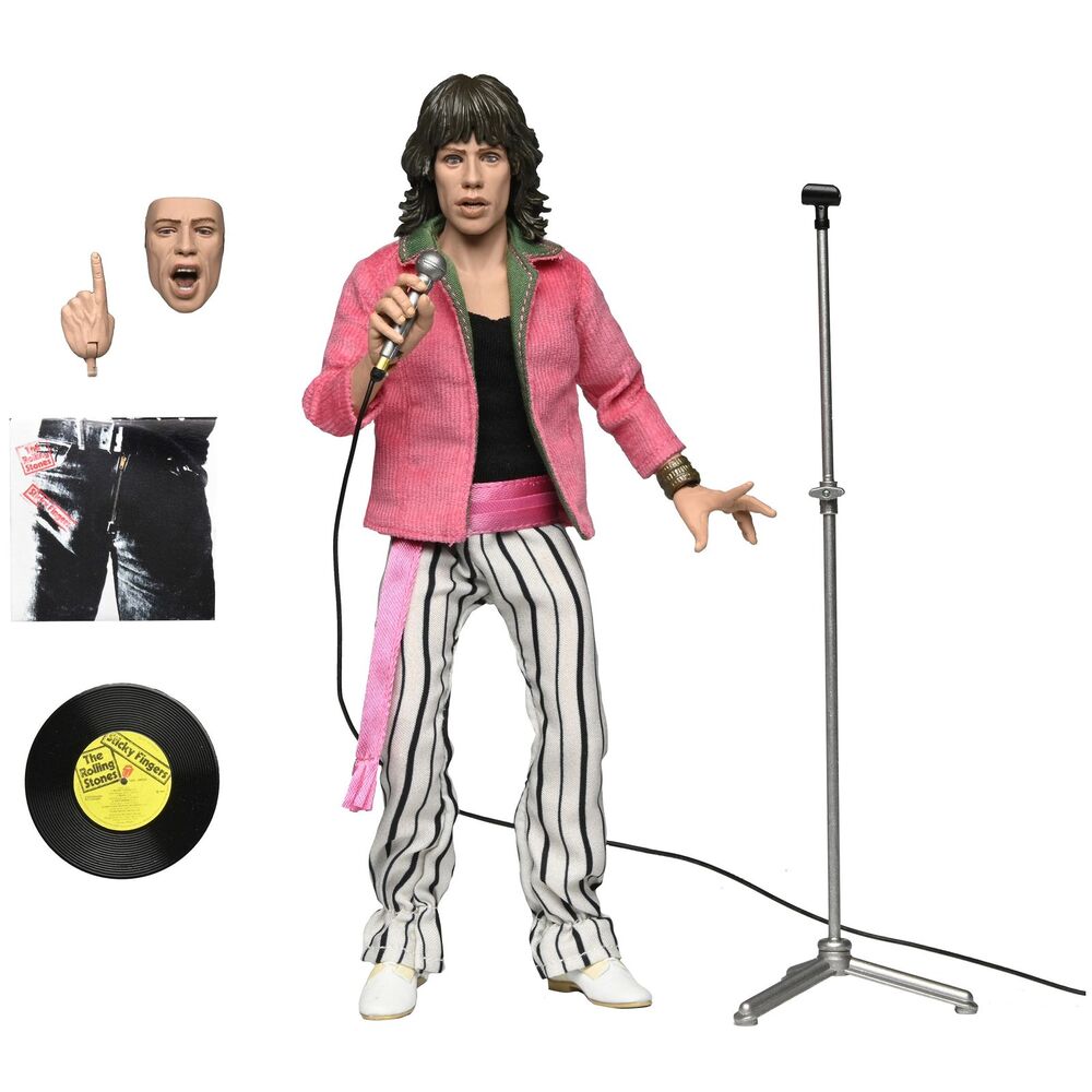 The Rolling Stones Mick Jagger Clothed figure 20cm
