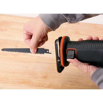 BLACK & DECKER Cordless saber saw BDCR18N - Blade 15 cm