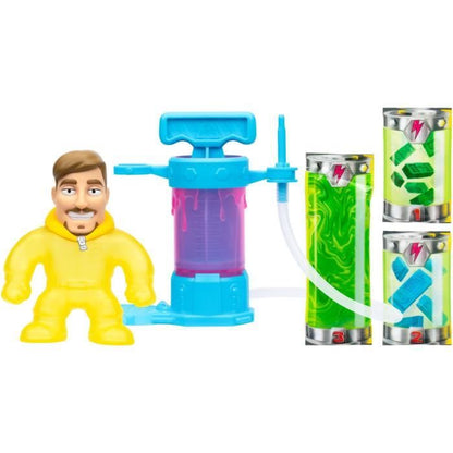 Creation Kit - MRBEAST LAB - Heroes of Goo Jit Zu - Pump included - Customizable figurine - Accessories provided