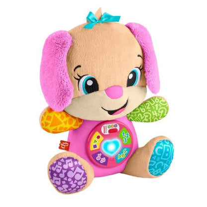 Fisher-Price-Laugh and Learn-Sis Progressive Awakening-Musical Plush JFD31