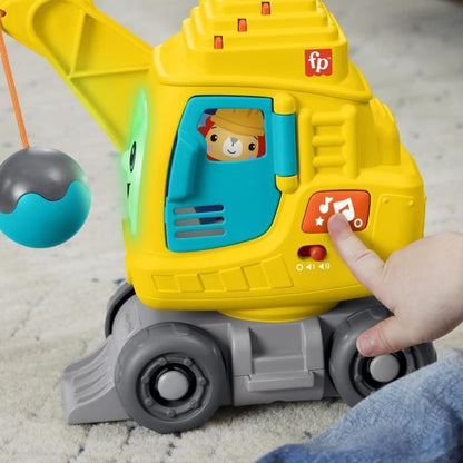 Fisher-Price-La Calculo'Grue-Blocks with sound and light effects HXF48