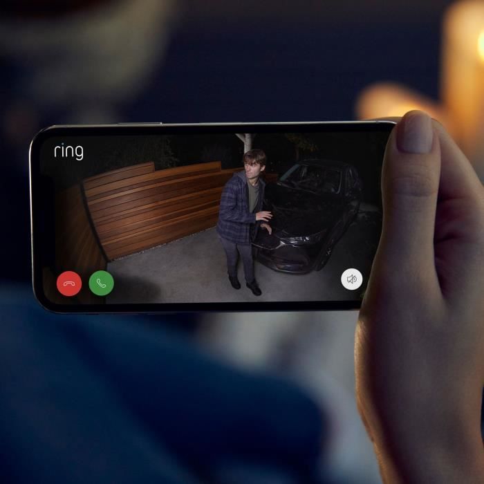 RING Spotlight Plus Battery Security Camera - Black - EU