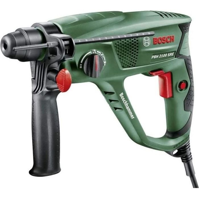 PBH 2100 RE hammer drill + 2 drills + 2 chisels