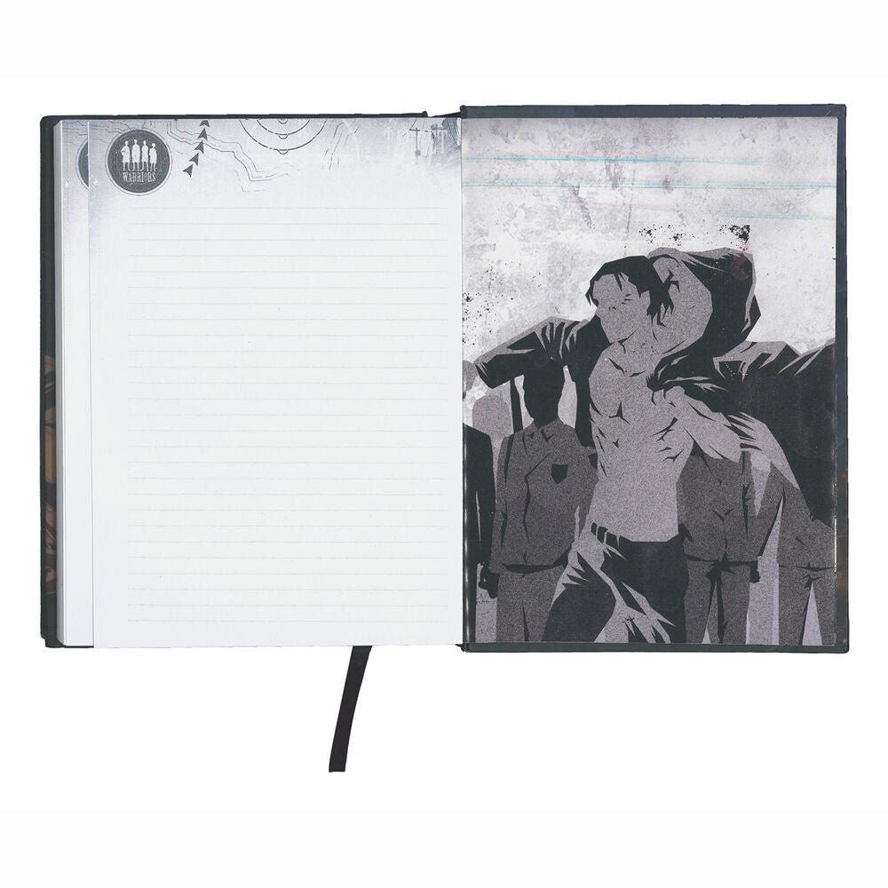 Attack on Titans Strugglen Notebook with light