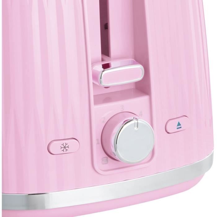 Toaster - RUSSELL HOBBS - EDEN - 800 W - 2 slots - Raspberry
