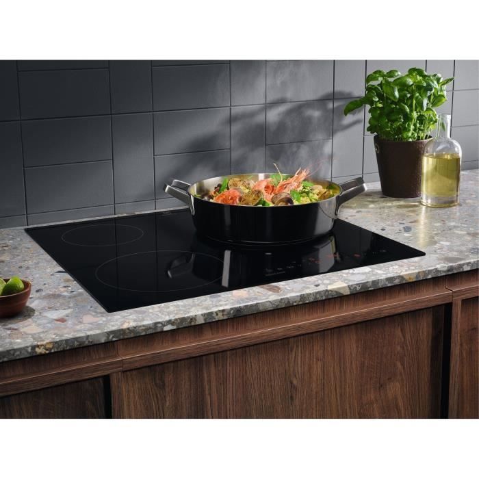 Induction hob - ELECTROLUX - 3 burners - 60 cm - CIT60331CK - Black